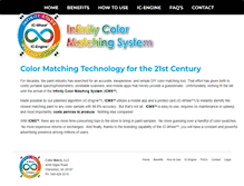Tablet Screenshot of colormatchinc.com